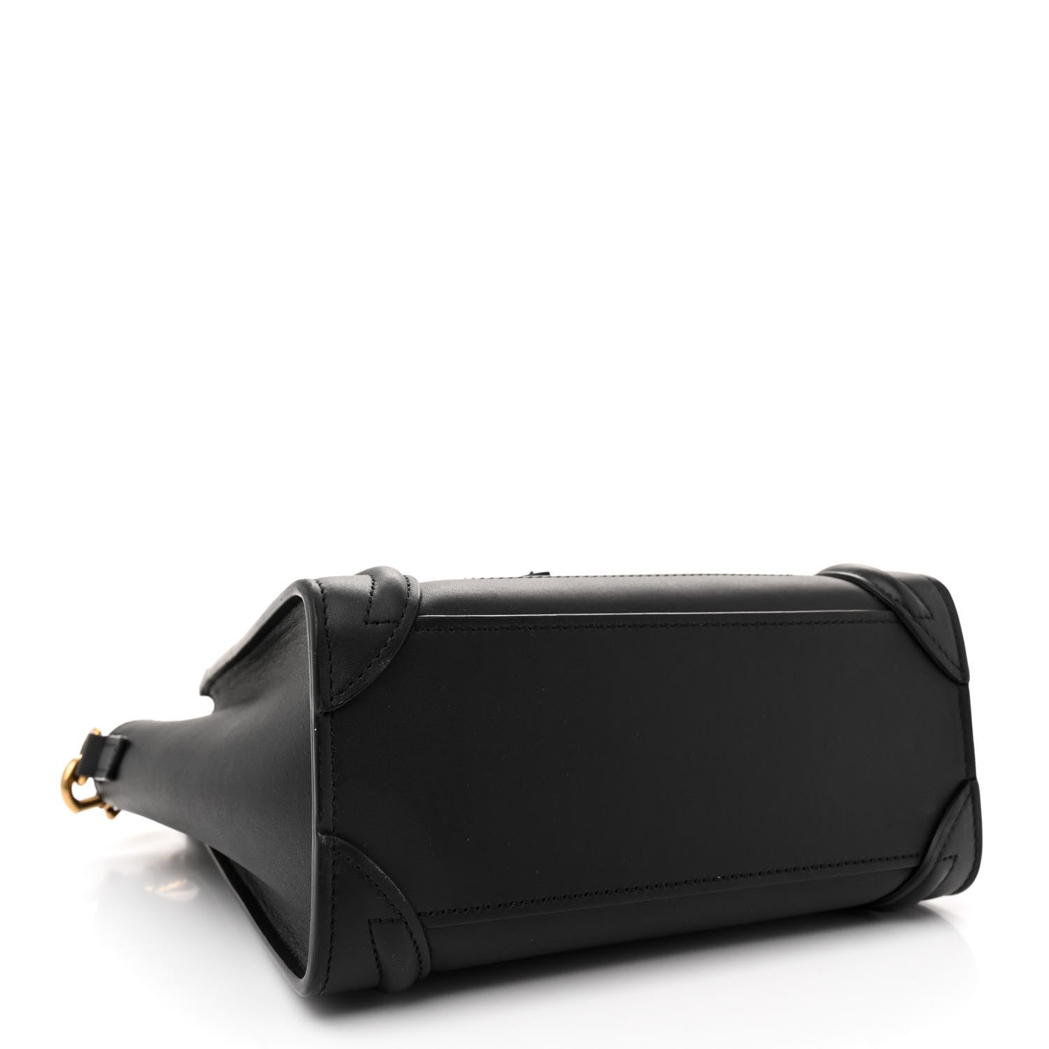 Celine Smooth Calfskin Nano Luggage Black 4 of 12