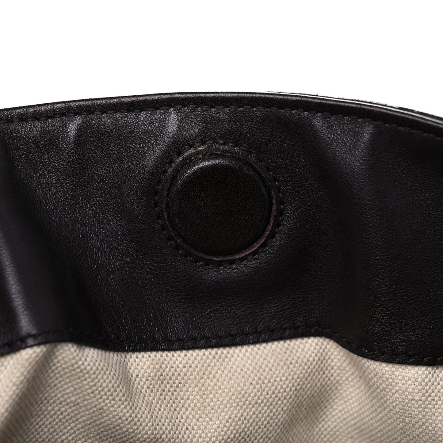 Guccissima Medium Bree Foldover Tote Chocolate