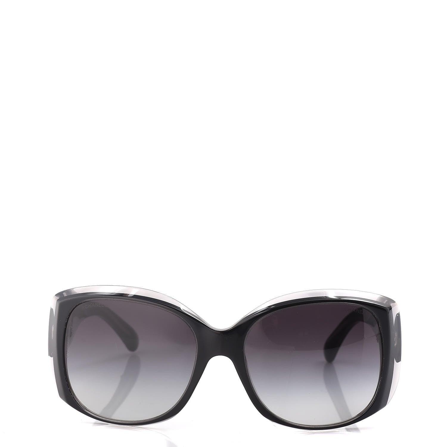 Chanel Mother of Pearl CC Sunglasses 40919 Black 2 of 9