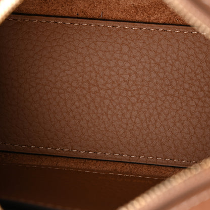 Delvaux Taurillon Soft Nano Cool Box Satchel Vegetal Ivory 5 of 9
