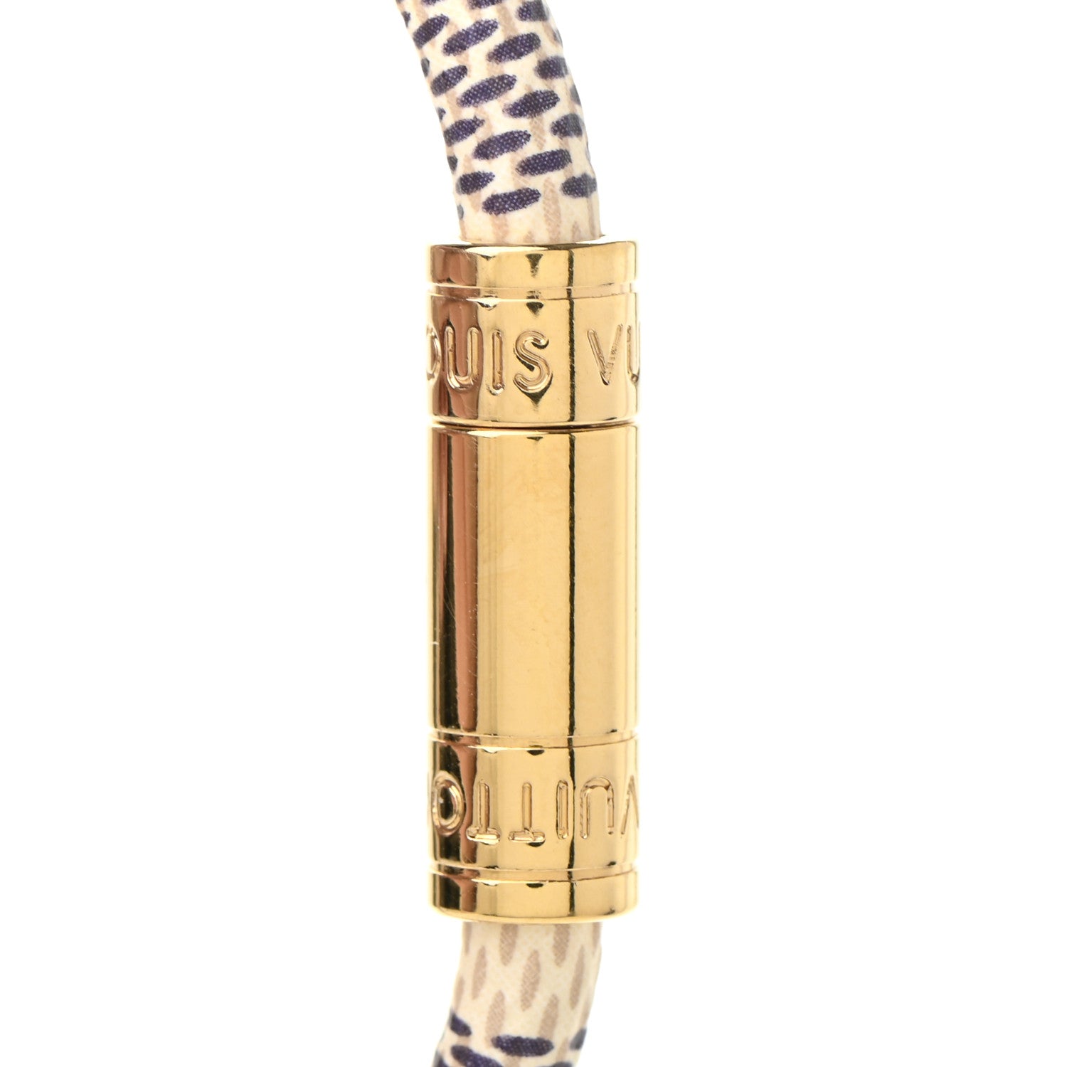 Louis Vuitton Damier Azur Keep It Bracelet 17 5 of 5