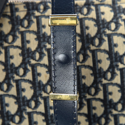 Christian Dior Monogram Shoulder Bag Navy Blue 14 of 19