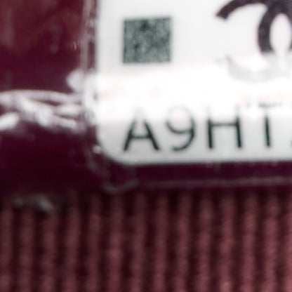 Chanel Caviar Quilted Classic Clutch With Chain Dark Burgundy 7 of 10