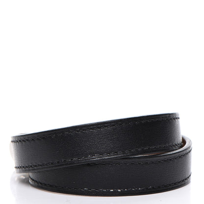 Hermes Chamonix Kelly Double Tour Bracelet S Black 3 of 8