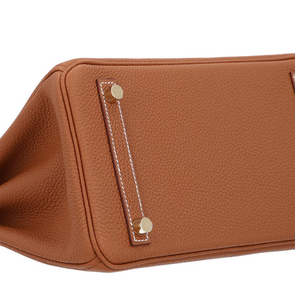 Hermes Togo Birkin 25 Gold 9 of 11