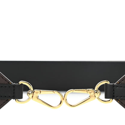 Louis Vuitton Monogram Adjustable Bandouliere Shoulder Strap Black 4 of 5