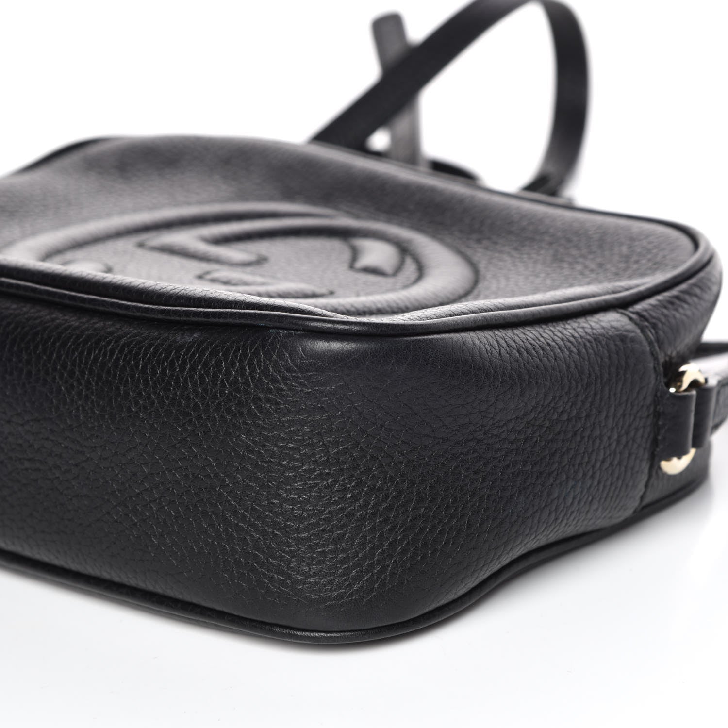 Gucci Pebbled Calfskin Small Soho Disco Bag Black 6 of 11
