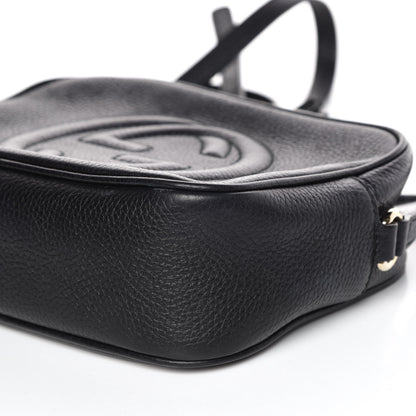 Gucci Pebbled Calfskin Small Soho Disco Bag Black 6 of 11