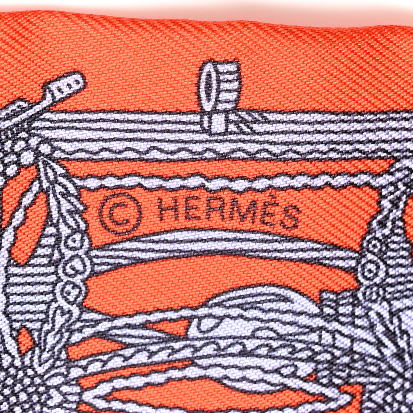 Silk Merveilleuses Lanternes Twilly Orange Cobalt Gris Bleuete