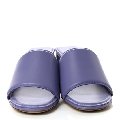 Bottega Veneta Vienna Calfskin The Band Sandals 38.5 Lavender 2 of 7