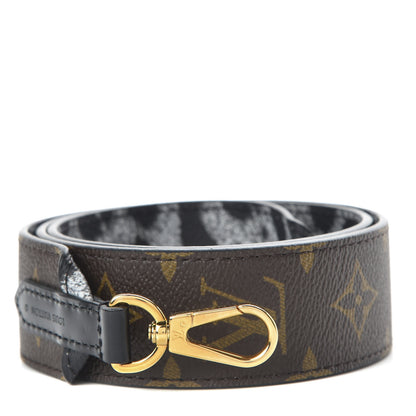 Louis Vuitton Monogram Animal Bandouliere Shoulder Strap Grey 3 of 6