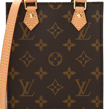Louis Vuitton Monogram Petit Sac Plat 7 of 10