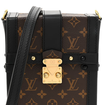 Louis Vuitton Monogram Pochette Trunk Verticale Black 7 of 10
