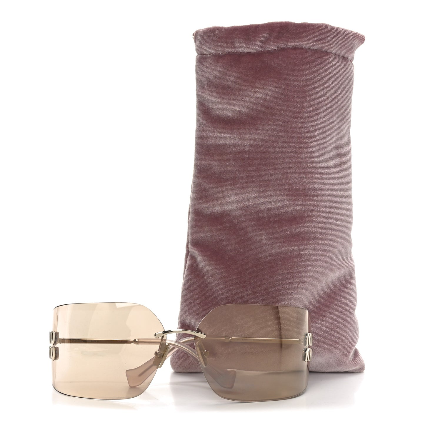 Metal Runway Sunglasses SMU54Y Gold