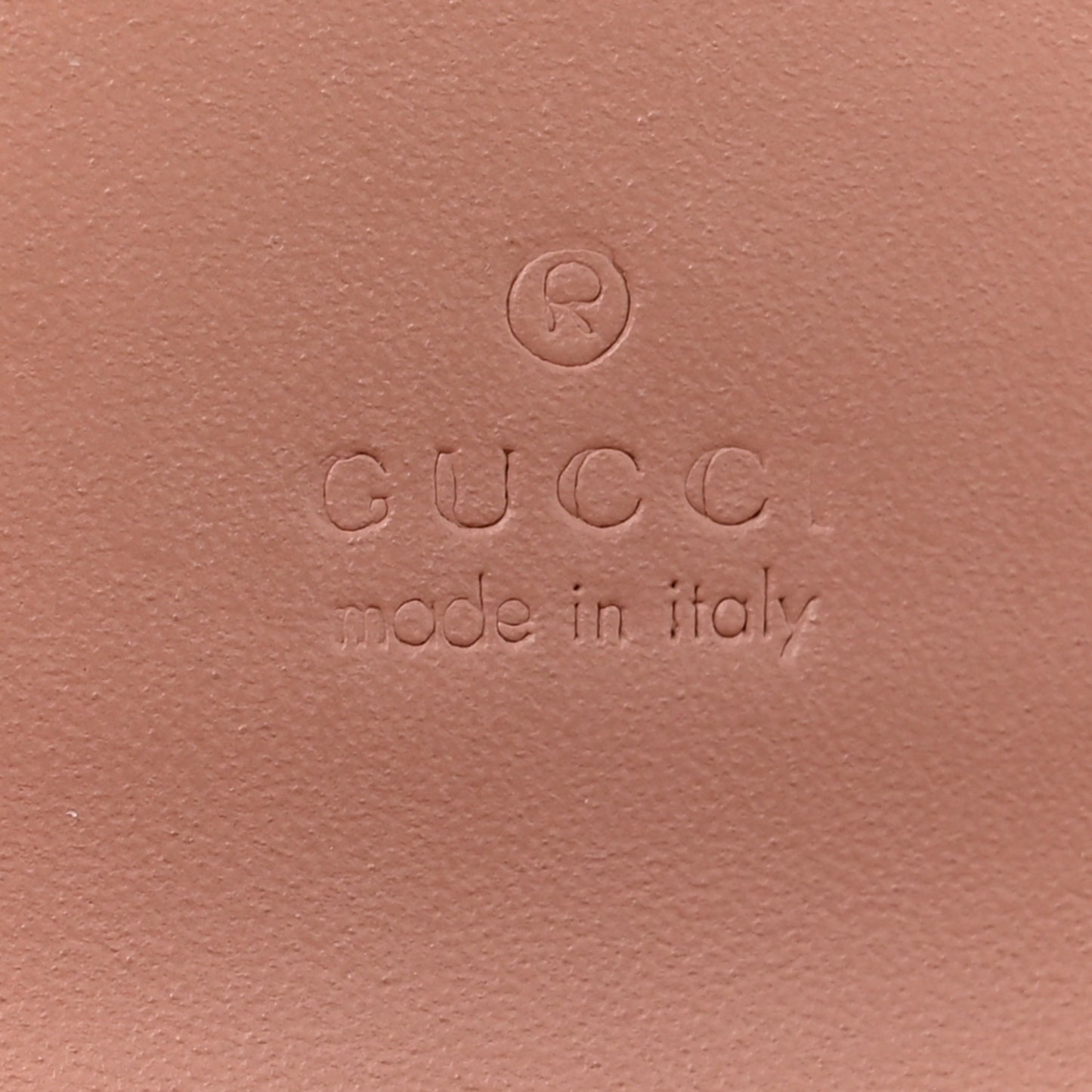 Calfskin Jumbo GG Embossed Snap Wallet Soft Pink
