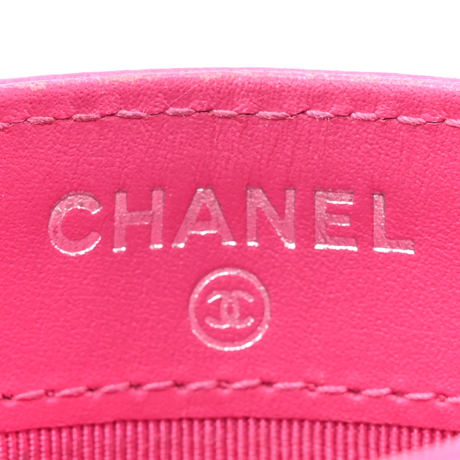 Chanel Caviar Quilted Enamel Card Holder Pink 6 of 13
