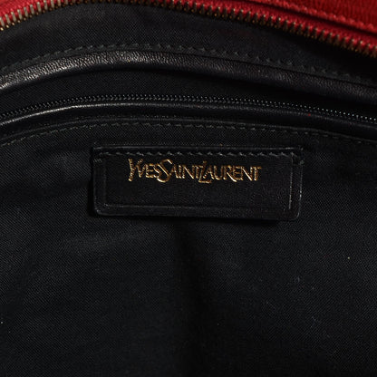 Saint Laurent Sheepskin Medium Cabas ChYc Red 6 of 7