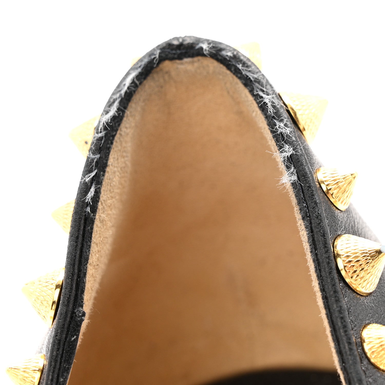Christian Louboutin Shiny Nappa Irishell 100 Pumps 40 Black Gold