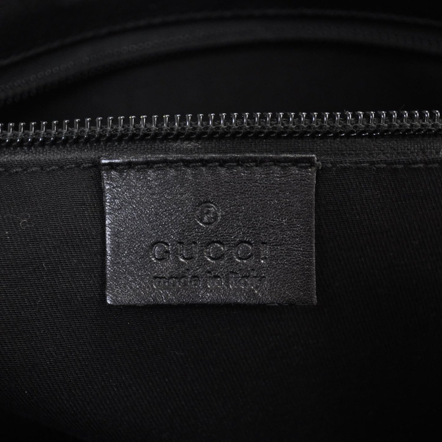Guccissima Flap Messenger Bag Black