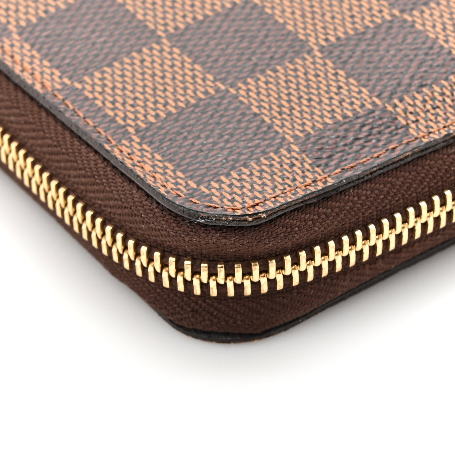 Damier Ebene Zippy Organizer Wallet