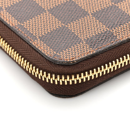 Louis Vuitton Damier Ebene Zippy Organizer Wallet 10 of 10