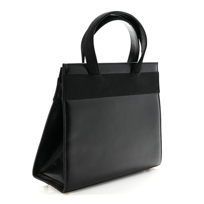 Salvatore Ferragamo Calfskin Medium Vara Bow Top Handle Tote Black 3 of 9