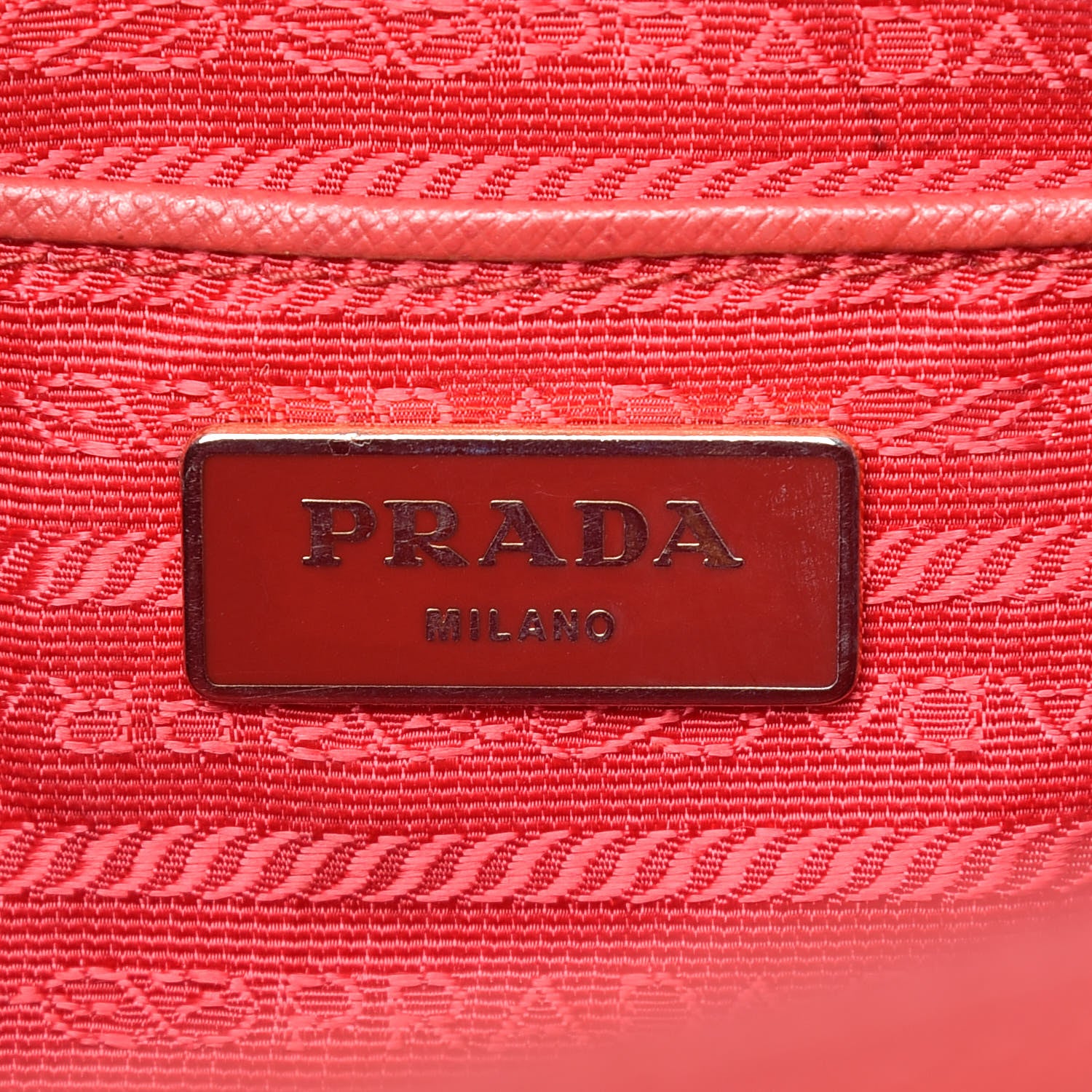 Prada Saffiano Lux Large Galleria Double Zip Tote Fuoco 6 of 17