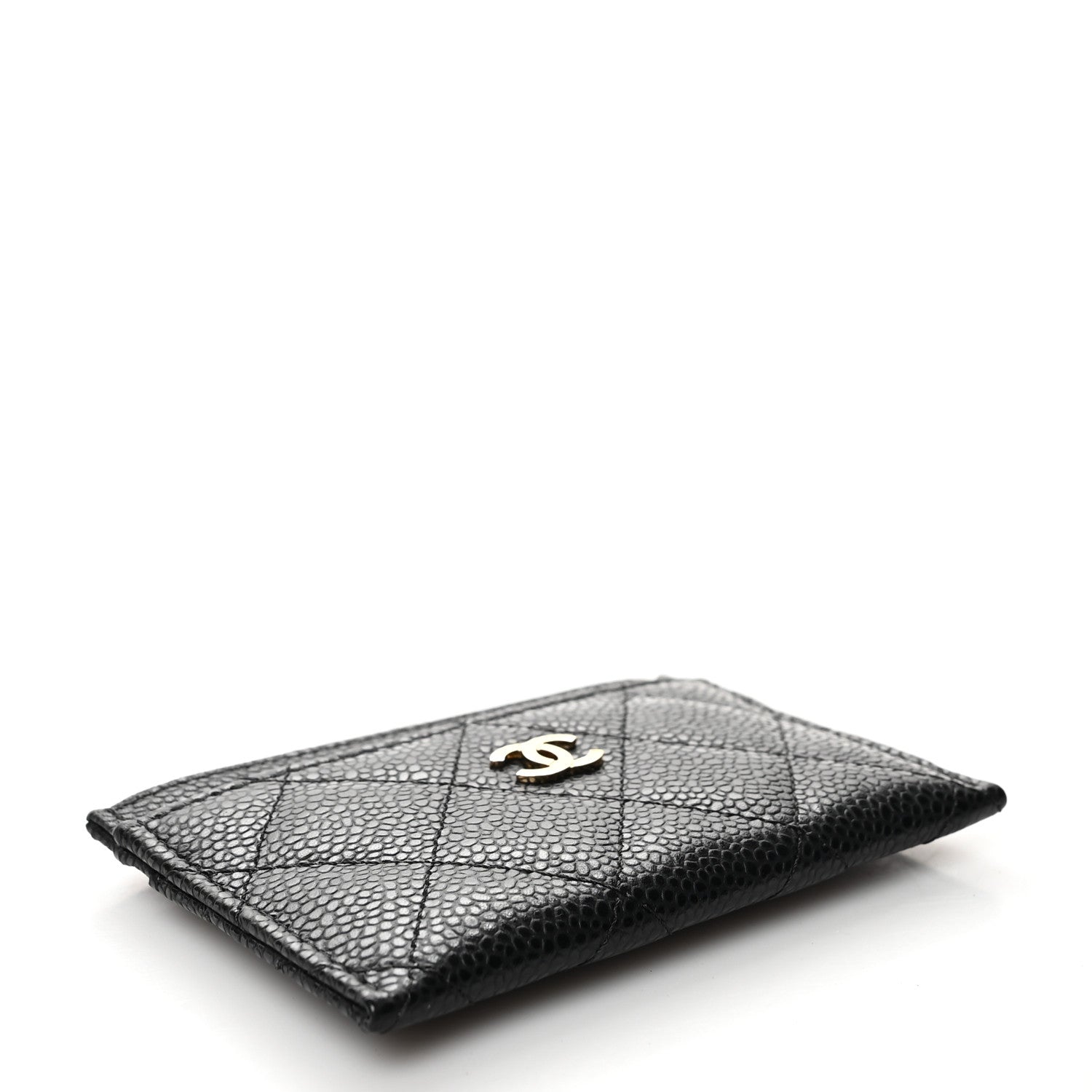 Chanel Caviar Quilted Card Holder Black 4 of 10