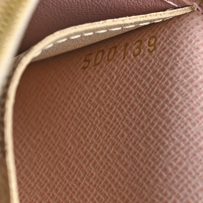 Louis Vuitton Damier Azur Emilie Wallet Rose Ballerine 7 of 9