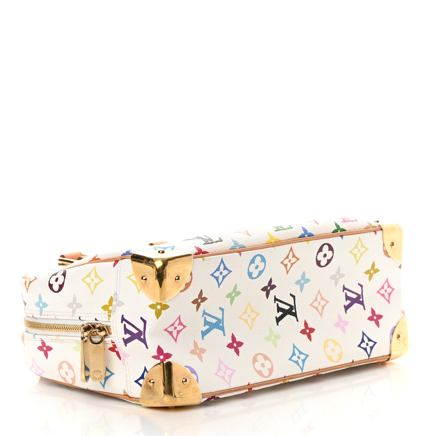Monogram Multicolor Trouville White