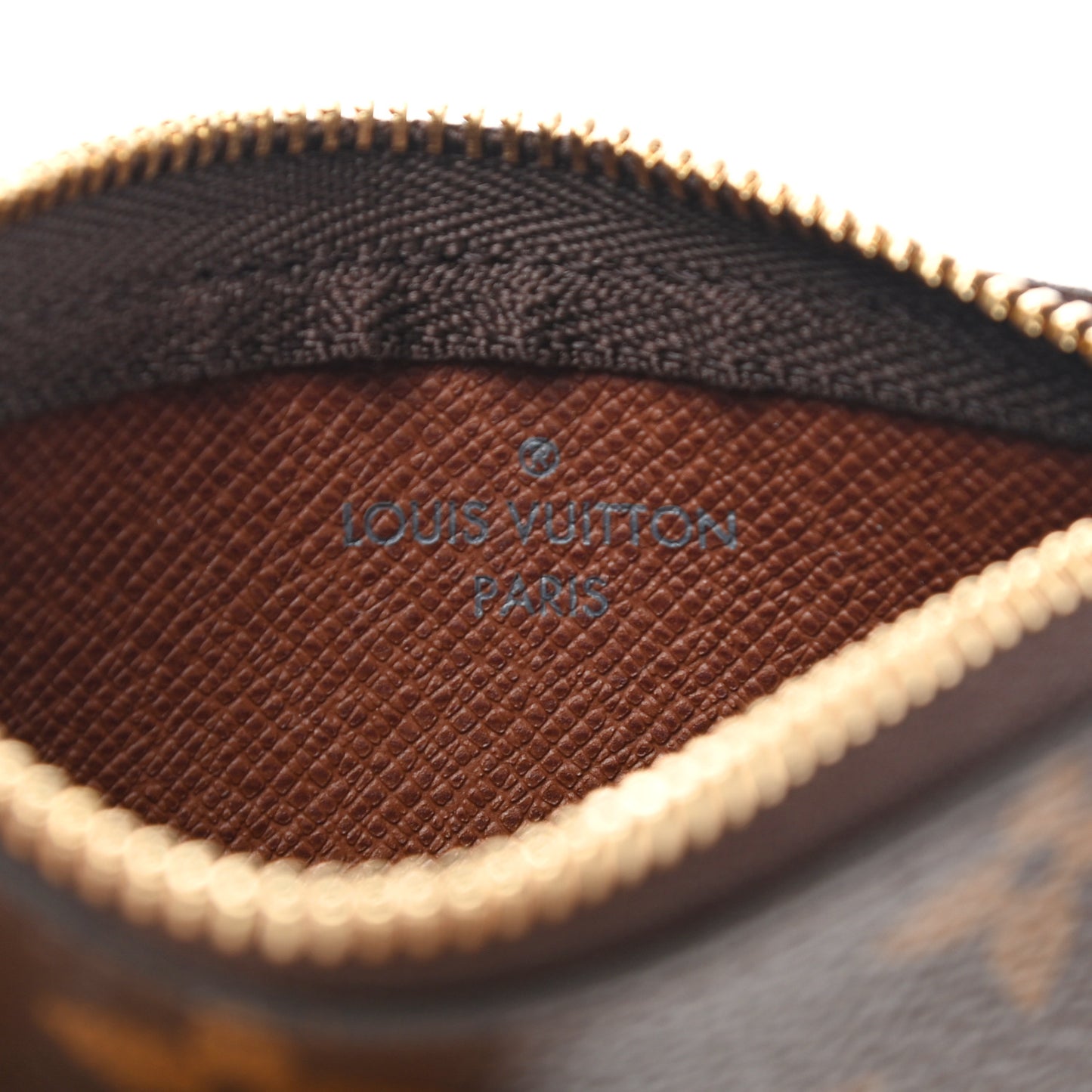 Monogram Key Pouch