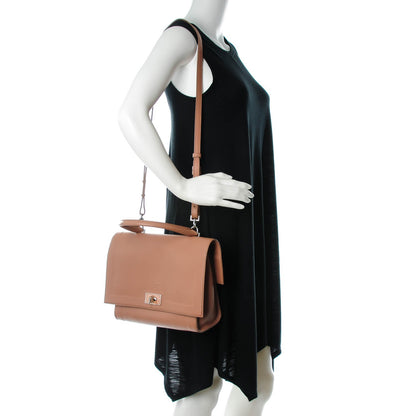 Givenchy Grained Calfskin Small Shark Lock Satchel Old Pink 2 of 7