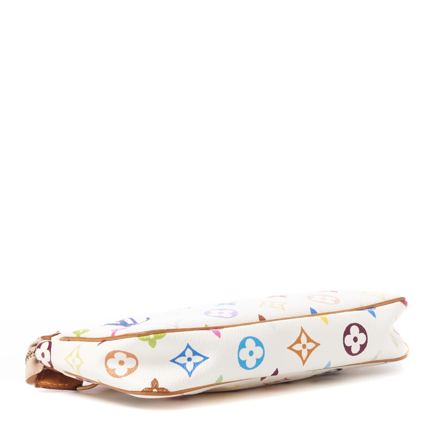 Monogram Multicolor Pochette Accessories White
