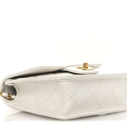 Chanel Caviar School Memory Mini Top Handle Flap White 9 of 12