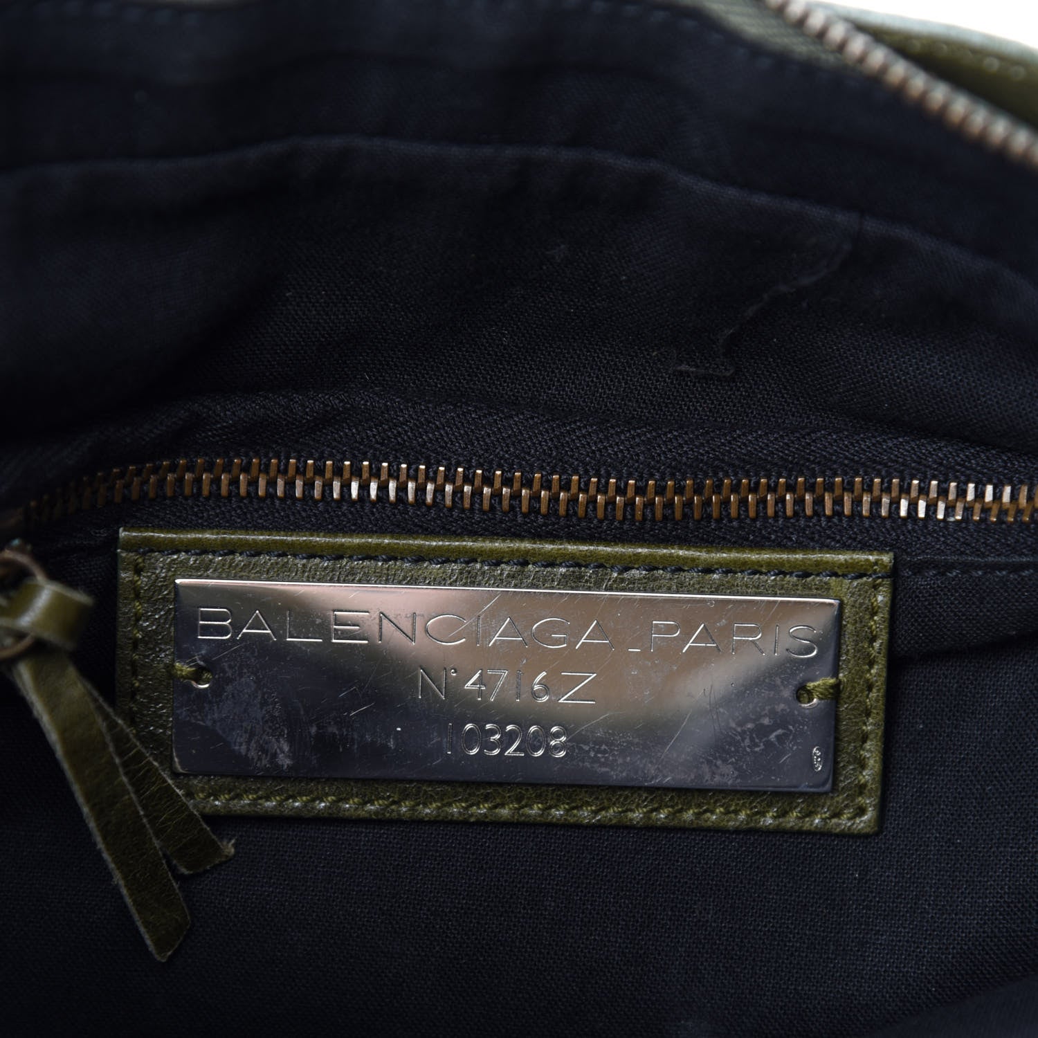 Balenciaga Chevre Classic Hardware First Olive 8 of 10