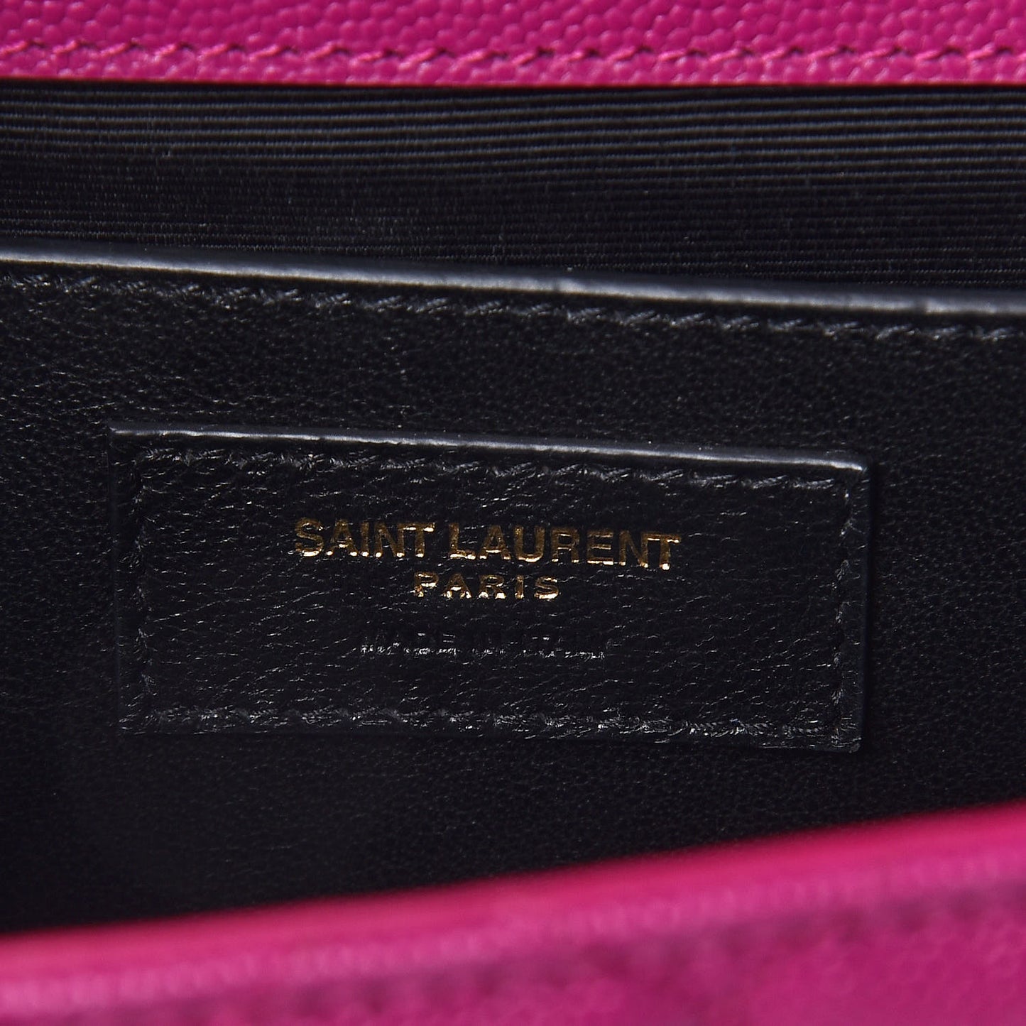 Grain De Poudre Medium Tri-Quilt Monogram Satchel Purple