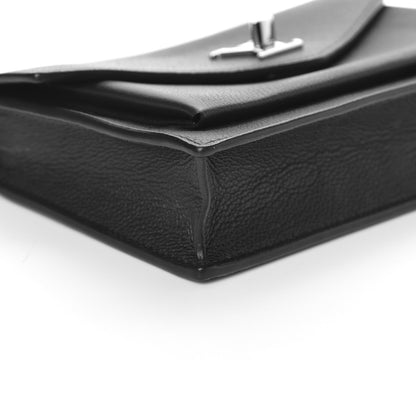 Louis Vuitton Soft Calfskin My Lockme Chain Pochette Black 7 of 8