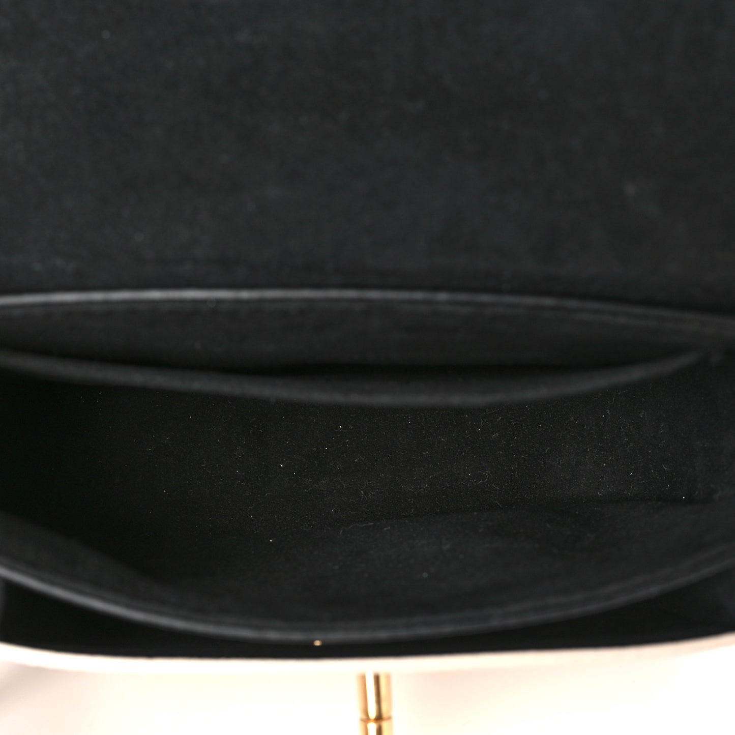 Grained Calfskin Lockme Tender Black