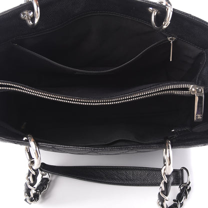 Chanel Caviar Quilted Grand Shopping Tote GST Black 5 of 13