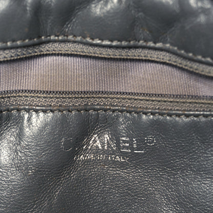 Chanel Aged Calfskin Quilted Large Reissue Camera Case Grey 6 of 10