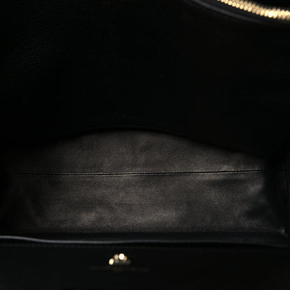 Salvatore Ferragamo Calfskin Large Studio Bag Black 6 of 11