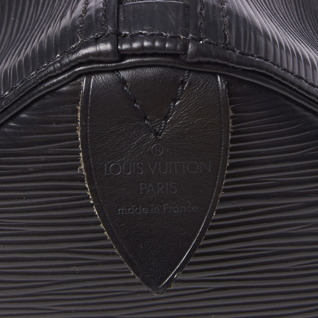 Louis Vuitton Epi Speedy 25 Black 7 of 9