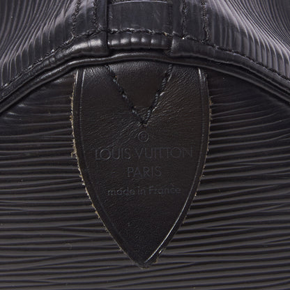 Louis Vuitton Epi Speedy 25 Black 7 of 9