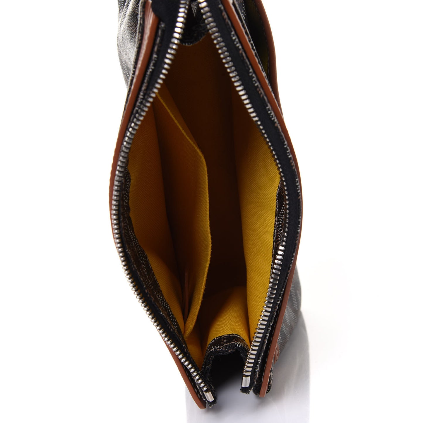 Goyardine Miroir Toiletry Bag PM Black Gold