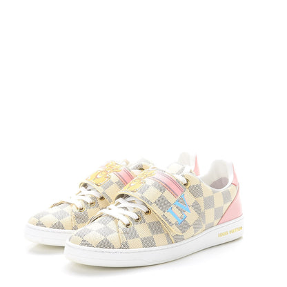 Louis Vuitton Damier Azur Summer Trunks Frontrow Sneakers 37 3 of 10