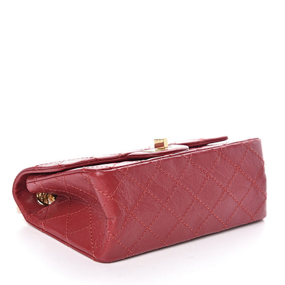 Chanel Aged Calfskin Quilted 2.55 Reissue Mini Flap Red 4 of 10