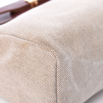 Hermes Toile Vache Calfskin Herbag 30 PM Natural 11 of 18