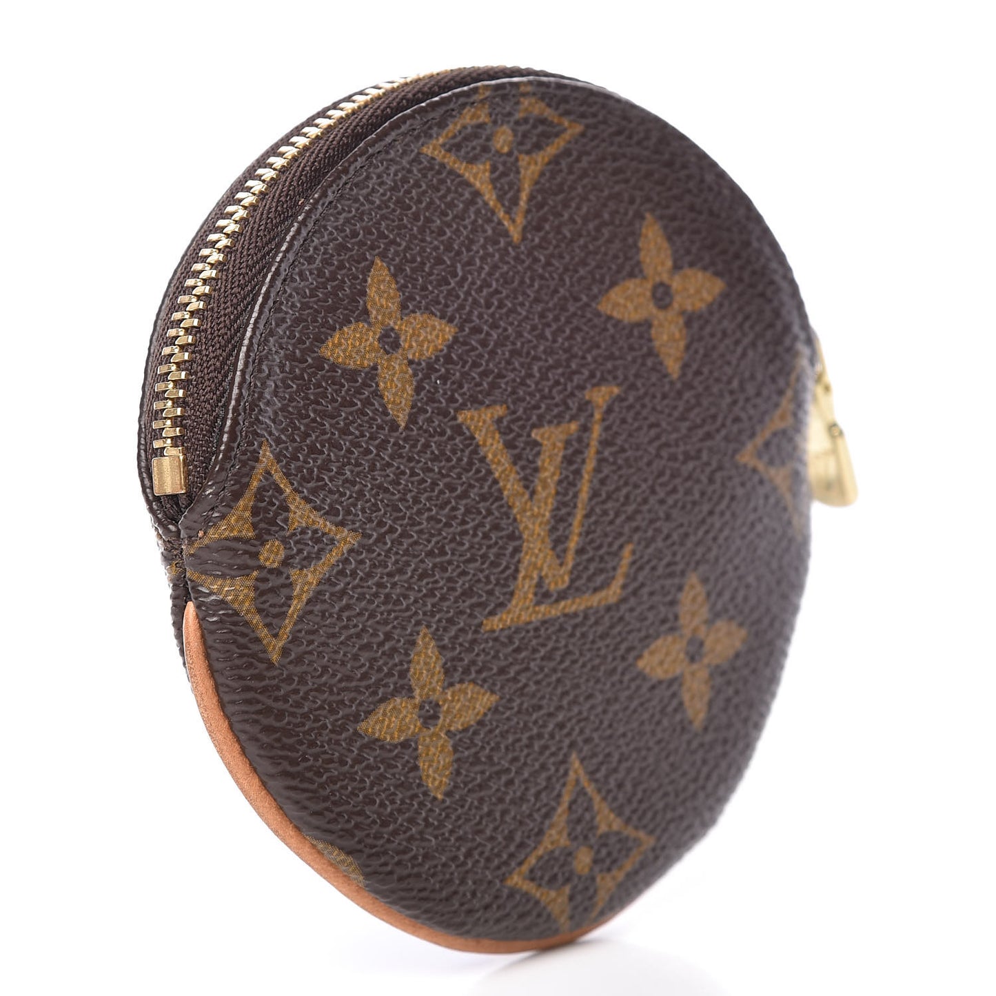 Monogram Round Coin Purse