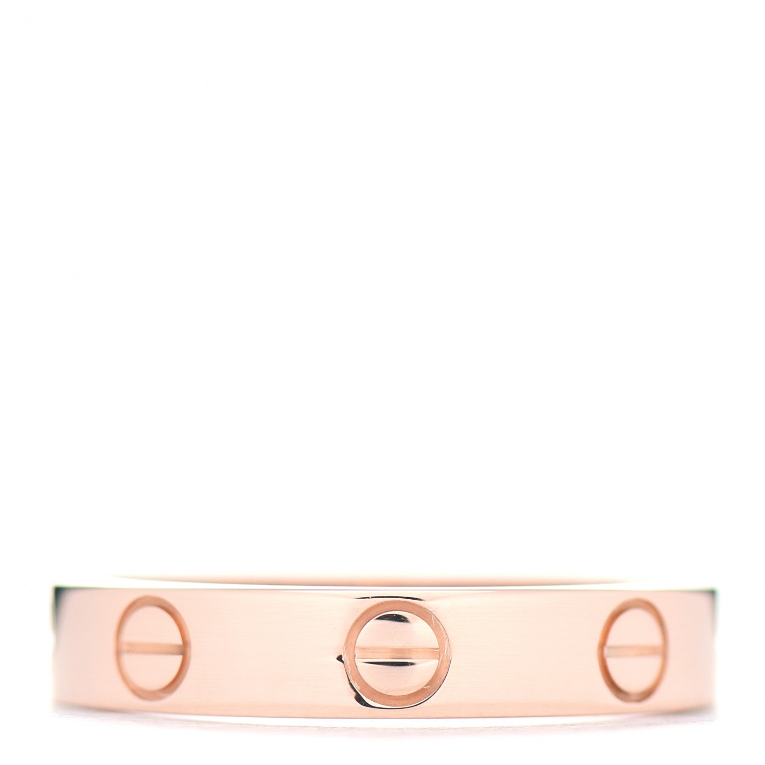 Cartier 18K Pink Gold 3.5mm LOVE Wedding Band Ring 52 6 3 of 5