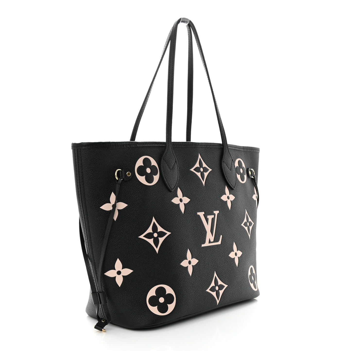 Empreinte Monogram Giant Neverfull MM Black Beige